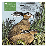 Jigsaw: Angela Harding - Rathlin Hares (500 Pieces) - Tales for Tadpoles