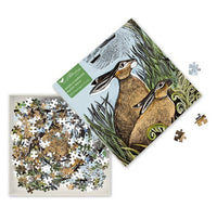 Jigsaw: Angela Harding - Rathlin Hares (500 Pieces) - Tales for Tadpoles