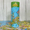 Jigsaw in a Tube: Amazing Europe, 250 pieces - Tales for Tadpoles