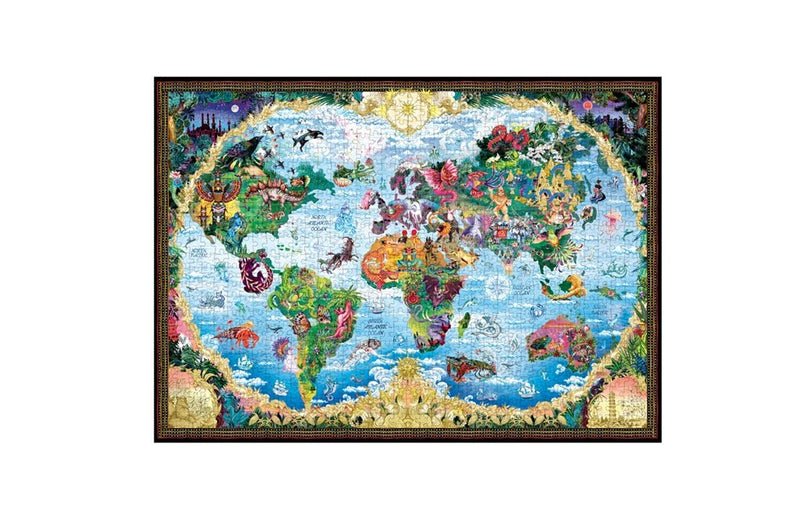 Jigsaw: The Mythical World (1000 - piece puzzle) - Tales for Tadpoles