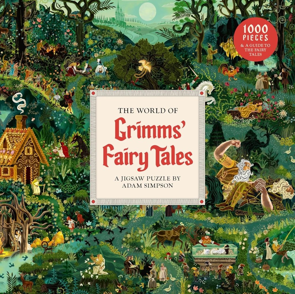 Jigsaw: The World of Grimms' Fairy Tales, 1000-piece - Tales for Tadpoles