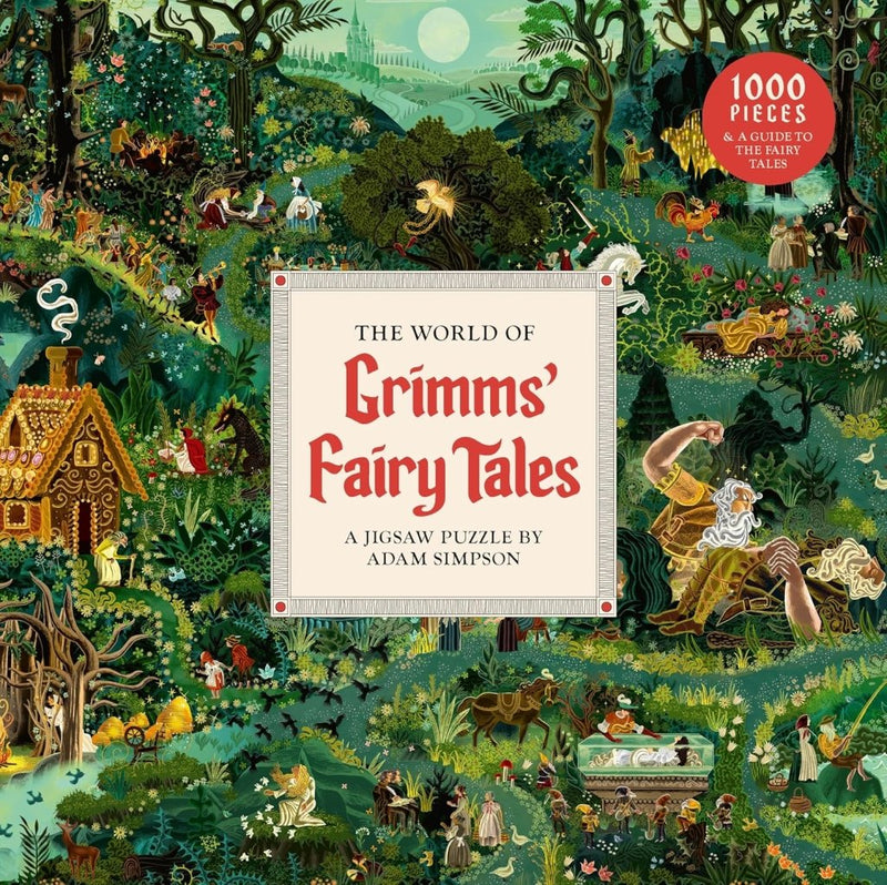 Jigsaw: The World of Grimms' Fairy Tales, 1000-piece - Tales for Tadpoles