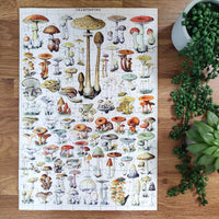 Jigsaw: Vintage Mushrooms, 100 pieces - Tales for Tadpoles