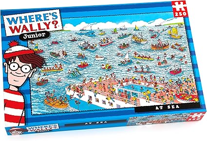 Jigsaw: Where's Wally, At Sea - Tales for Tadpoles
