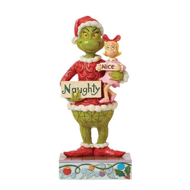 Jim Shore: Naughty Grinch and Nice Cindy - Tales for Tadpoles