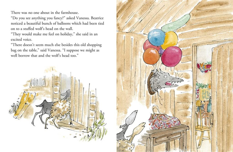 John Yeoman: Beatrice and Vanessa, illustrated by Quentin Blake - Tales for Tadpoles