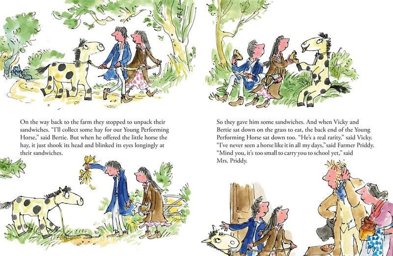 John Yeoman: The Young Performing Horse, illustrated by Quentin Blake - Tales for Tadpoles