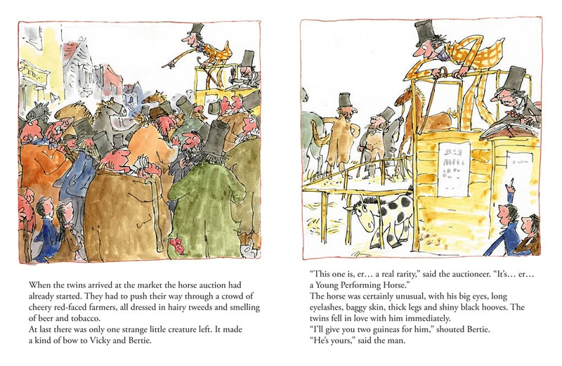 John Yeoman: The Young Performing Horse, illustrated by Quentin Blake - Tales for Tadpoles