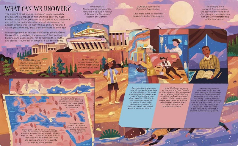 Jonny Marx: The Greeks, illustrated by Chaaya Prabhat - Tales for Tadpoles