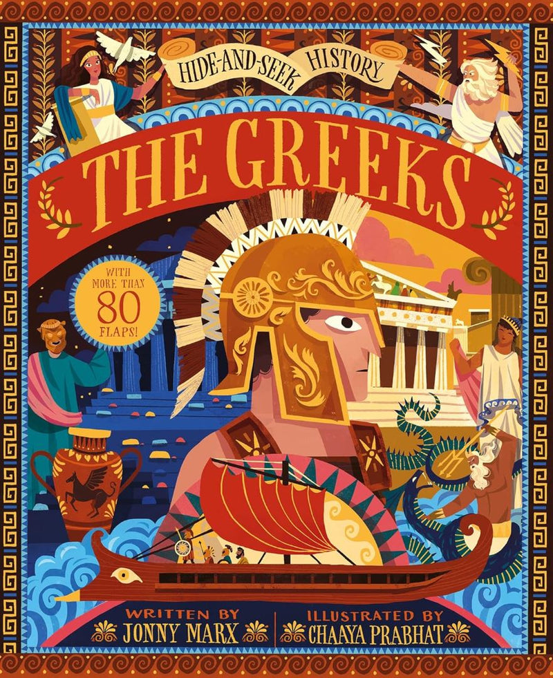 Jonny Marx: The Greeks, illustrated by Chaaya Prabhat - Tales for Tadpoles