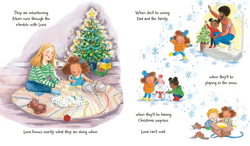 Joseph Coelho: Luna Loves Christmas, illustrated by Fiona Lumbers - Tales for Tadpoles