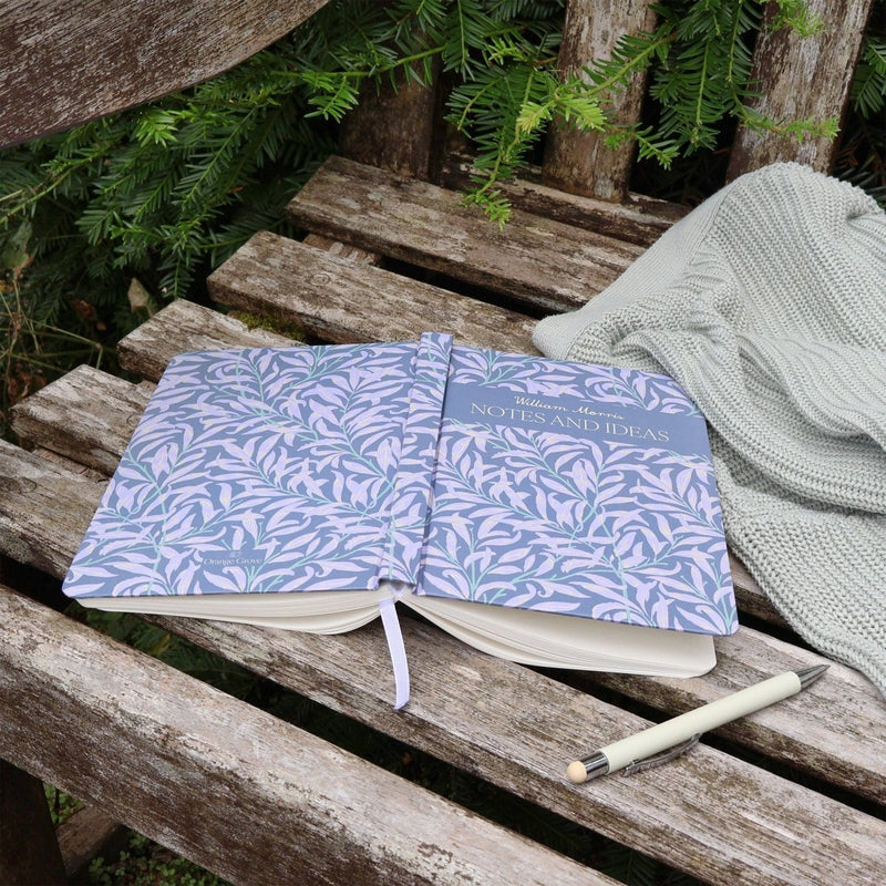 Journal Notebook: William Morris, Willow Blue A5 Design - Tales for Tadpoles