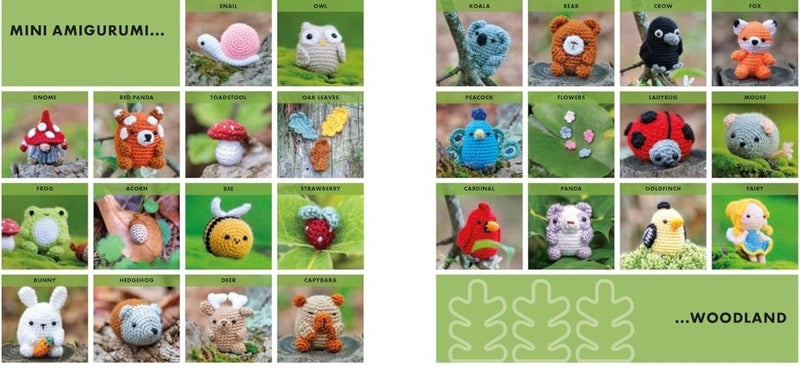 Julia Chiang: Mini Amigurumi, Woodland - Tales for Tadpoles