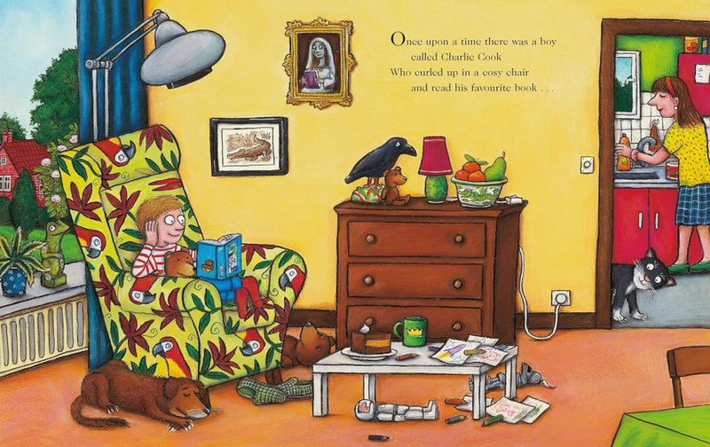 Julia Donaldson: Charlie Cook's Favourite Book, illustrated by Axel Scheffler - Tales for Tadpoles