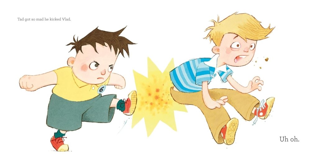 Julian Gough: When Tad Kicked Vlad, Illustrated by Ross Collins - Tales for Tadpoles