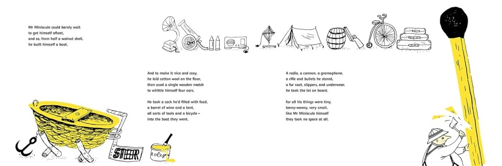 Julian Tuwim: Mr Miniscule And The Whale, Illustrated by Bohdan Butenko (Sencond - Hand) - Tales for Tadpoles