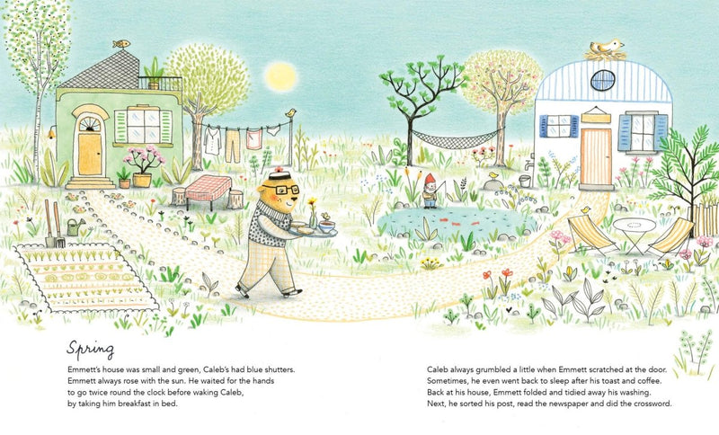 Karen Hottois: Emmett and Caleb, illustrated by Delphine Renon - Tales for Tadpoles