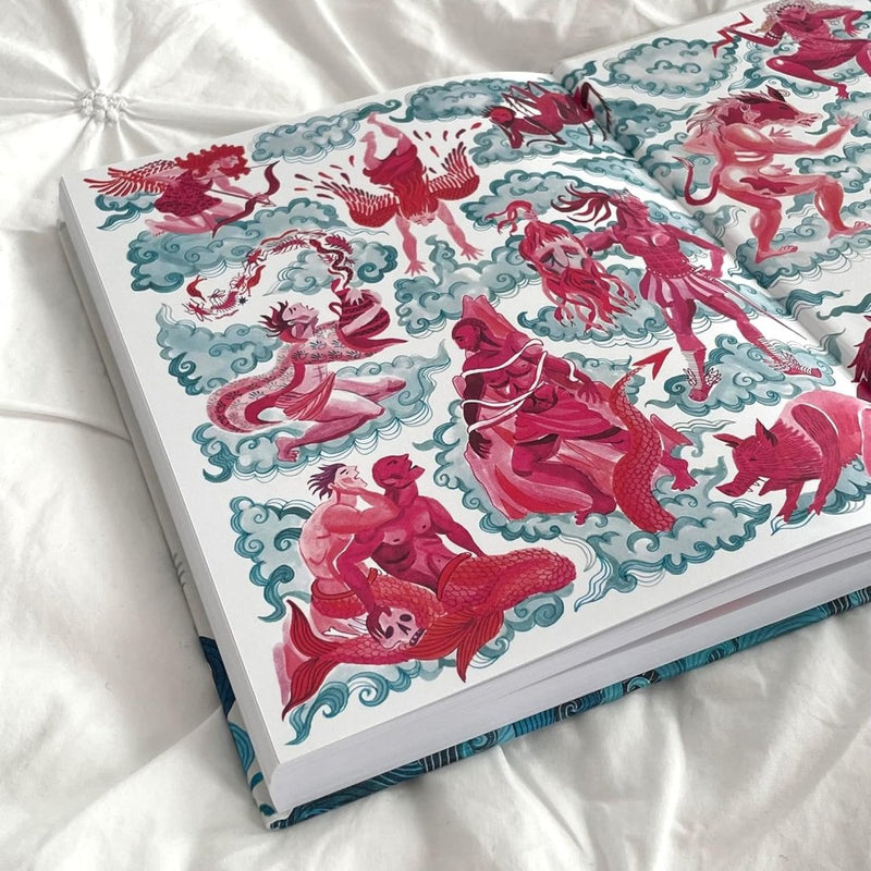 Karrie Fransman: Gender swapped Greek Myths, illustrated by Jonathon Plackett - Tales for Tadpoles