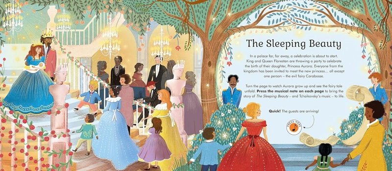 Katy Flint: The Sleeping Beauty, illustrated by Jessica Courtney - Tickle - Tales for Tadpoles