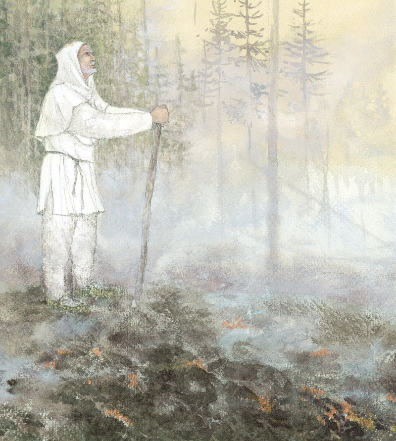 Kirsti Makinen: An Illustrated Kalevala - Myths and Legends from Finland, illustrated by Pirkko - Liisa Surojegin - Tales for Tadpoles