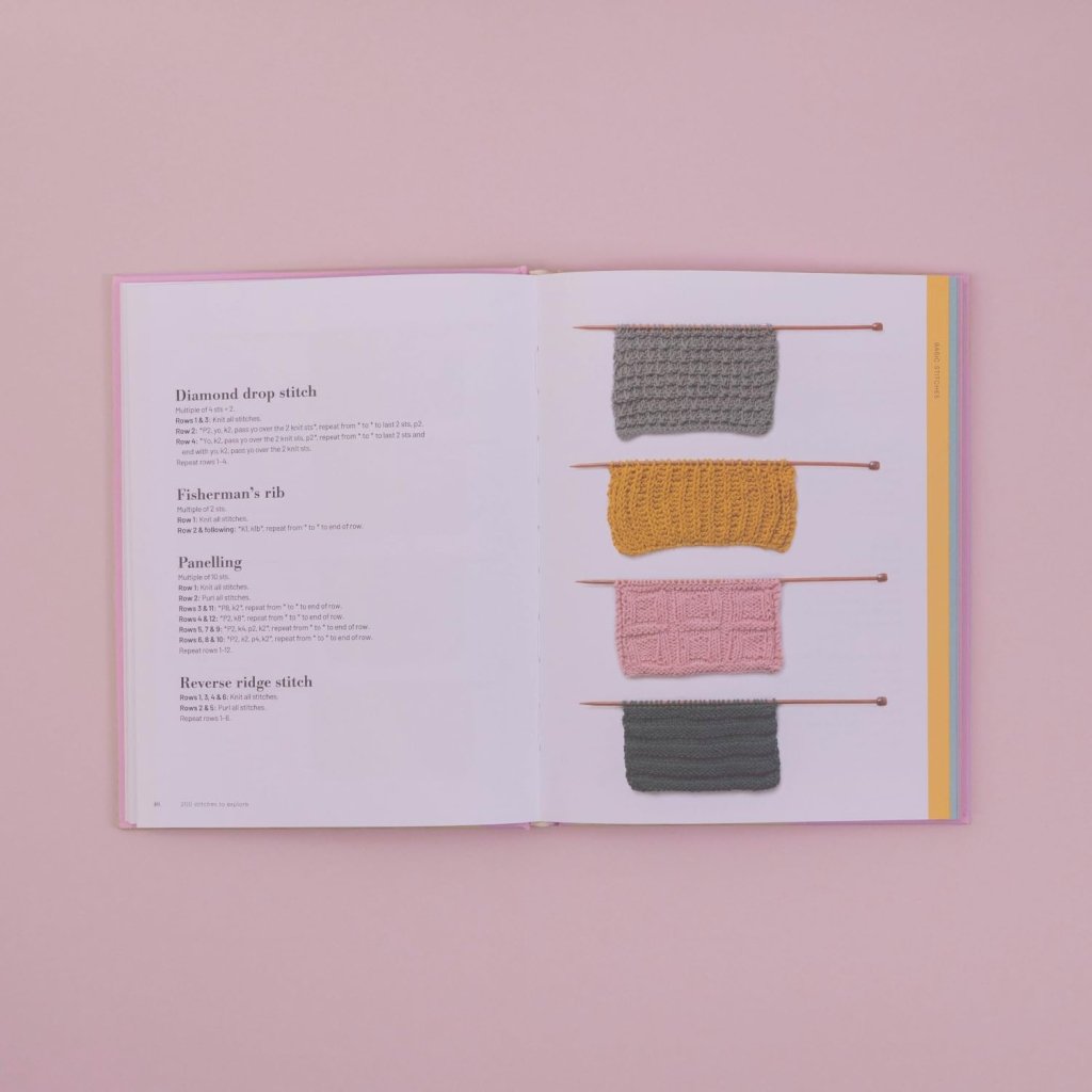 Laura Valfort: 200 Knit Stitches - Tales for Tadpoles