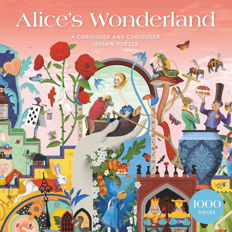 Laurence King: 1000 Piece Jigsaw Puzzle - Alice's Wonderland, illustrated by Brett Ryde - Tales for Tadpoles