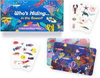 Laurence King: A Spot and Match Game - Who's Hiding in the Ocean? illustrated by Caroline Selmes - Tales for Tadpoles