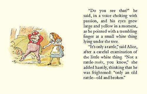 Lewis Carroll: Alice's Adventures in Wonderland and Through the Looking - Glass (The Little Folks' Edition), illustrated by Sir John Tenniel - Tales for Tadpoles