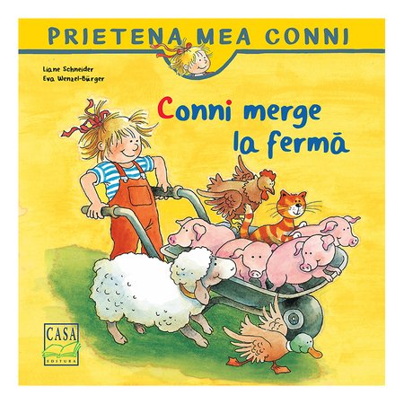 Liane Schneider: Conni merge la ferma, illustrated by Eva Wenzel - Bürger - Tales for Tadpoles