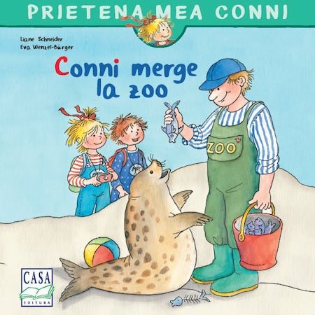 Liane Schneider: Conni merge la Zoo, illustrated by Eva Wenzel - Bürger - Tales for Tadpoles