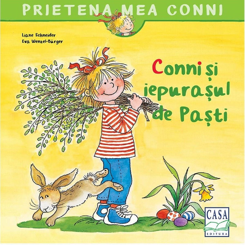 Liane Schneider: Conni si iepurasul de Pasti, illustrated by Eva Wenzel - Bürger - Tales for Tadpoles