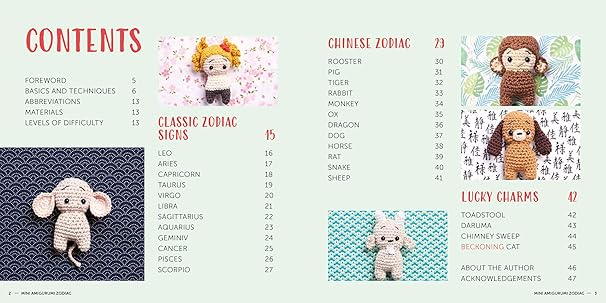 Linda Urbanneck: Mini Amigurumi Zodiac - Tales for Tadpoles