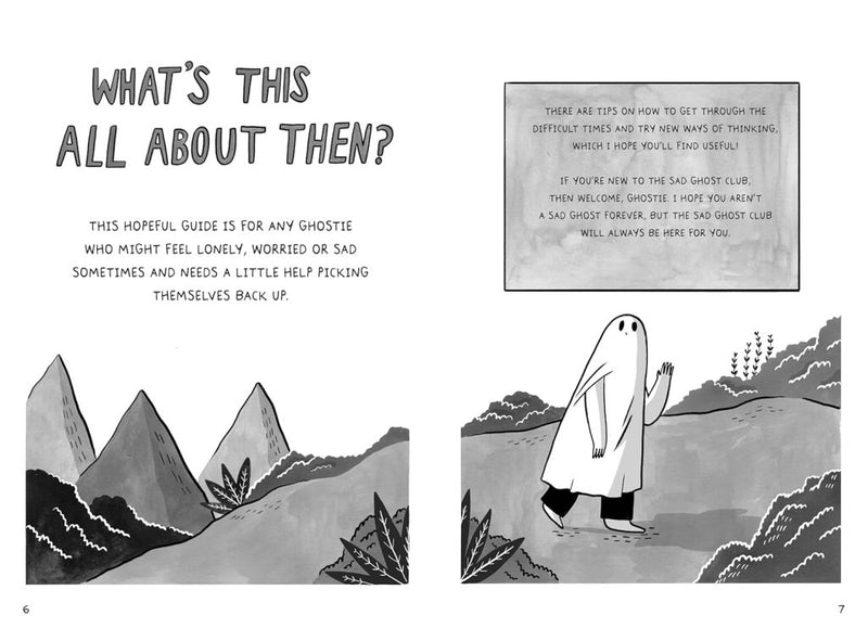 Lize Meddings: The Sad Ghost Club,A Hopeful Guide to Getting Through Bad Days - Tales for Tadpoles