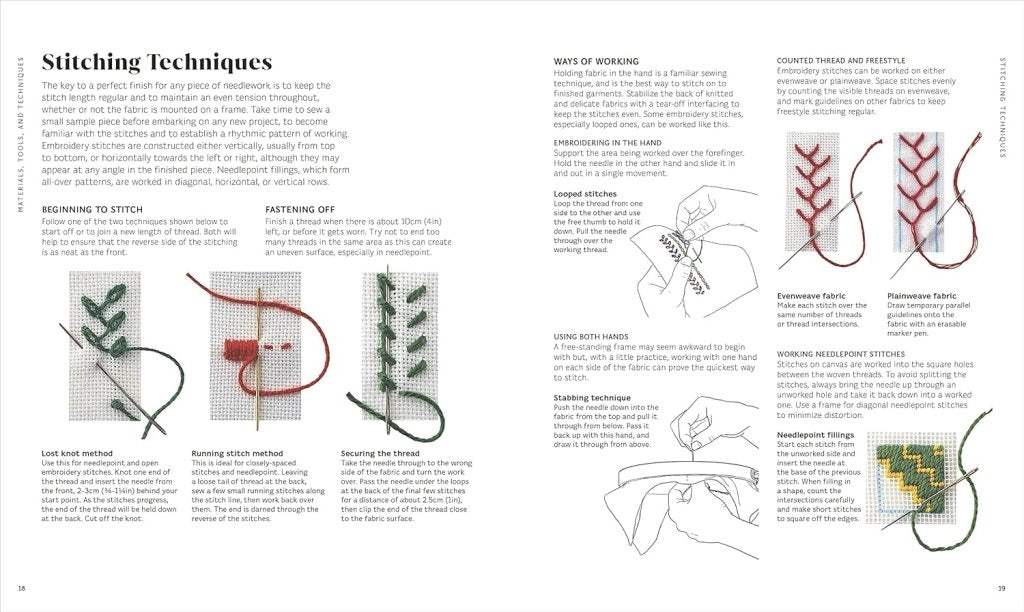Lucinda Ganderton: Embroidery Stitches Step-by-Step - Tales for Tadpoles