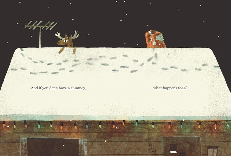 Mac Barnett: How Does Santa Go Down the Chimney? illustrated by Jon Klassen - Tales for Tadpoles