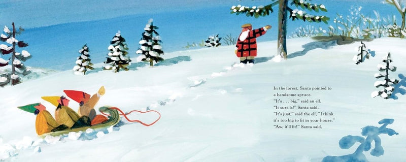 Mac Barnett: Santa's First Christmas, illustrated by Sydney Smith - Tales for Tadpoles