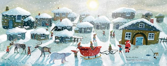 Mac Barnett: Santa's First Christmas, illustrated by Sydney Smith - Tales for Tadpoles