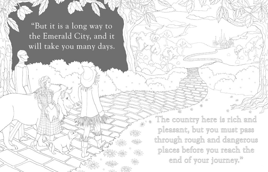 Macmillan: The Wonderful Wizard of Oz Colouring Book - Tales for Tadpoles