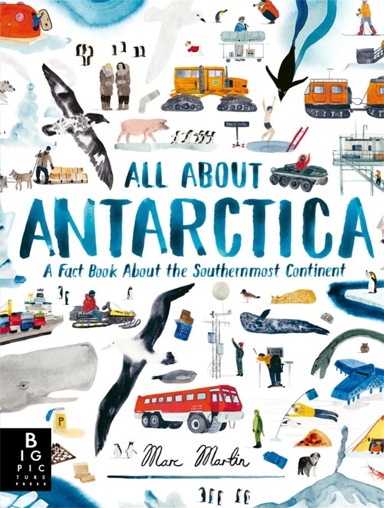 Marc Martin: All About Antarctica - Tales for Tadpoles