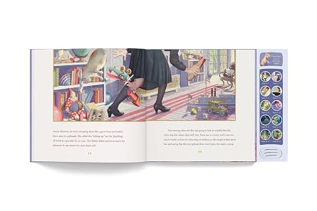 Margery Williams Bianco: The Velveteen Rabbit: A Press and Play Storybook, illustrated by Charles Santore - Tales for Tadpoles