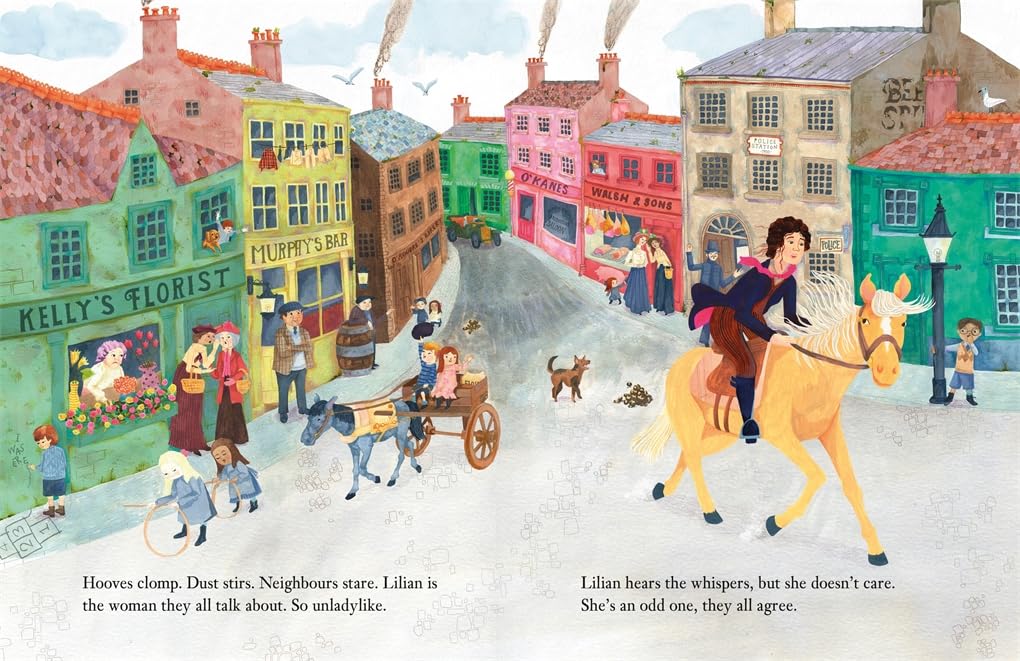 Mary Boone: The Flying Feminist, illustrated by Andrea Turk - Tales for Tadpoles