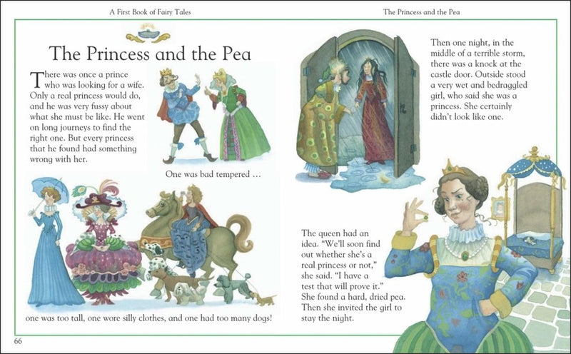 Mary Hoffman: A First Book of Fairy Tales, illustrated by Julie Dowling - Tales for Tadpoles