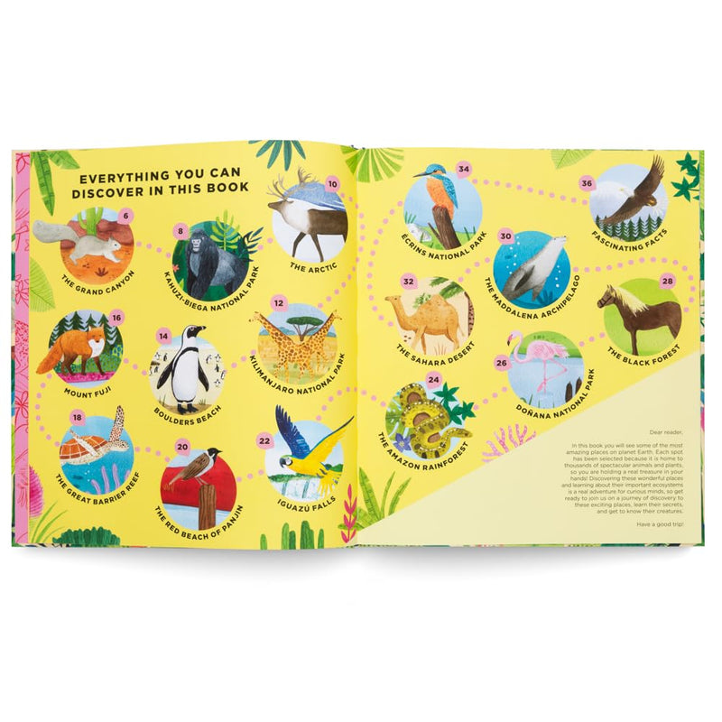 Mia Cassany: Animals Everywhere - Animal Habitats Around the World, illustrated by Nathalie Ouederni - Tales for Tadpoles