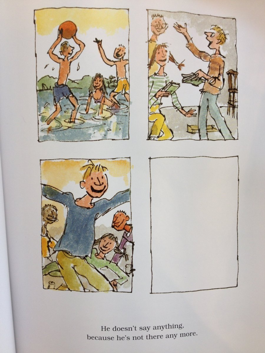 Michael Rosen: Michael Rosen's Sad Book illustrated by Quentin Blake ...