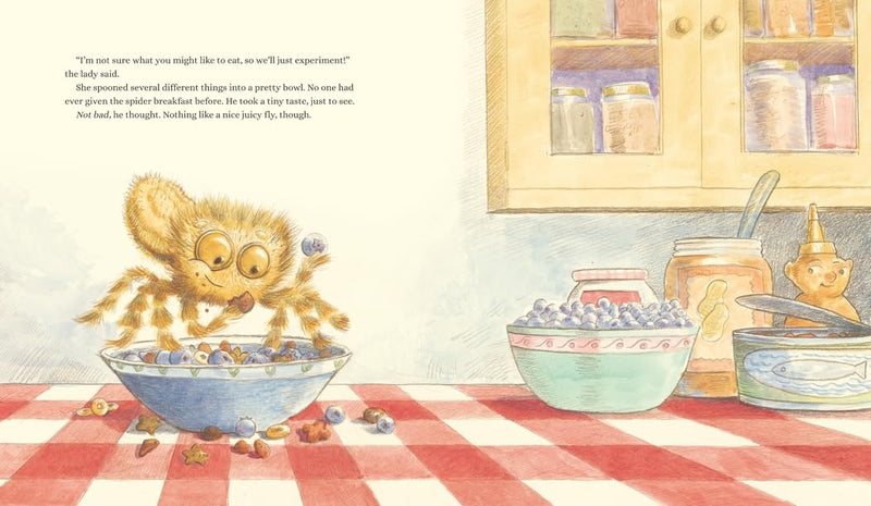 Michelle Knudsen: Luigi, the Spider Who Wanted to be a Kitten, illustrated by Kevin Hawkes - Tales for Tadpoles