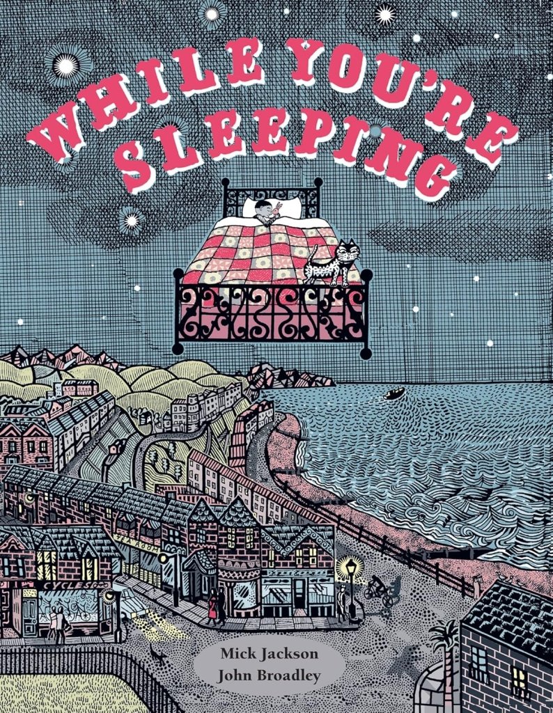 Mick Jackson: While You're Sleeping, illustrated by John Broadley - Tales for Tadpoles