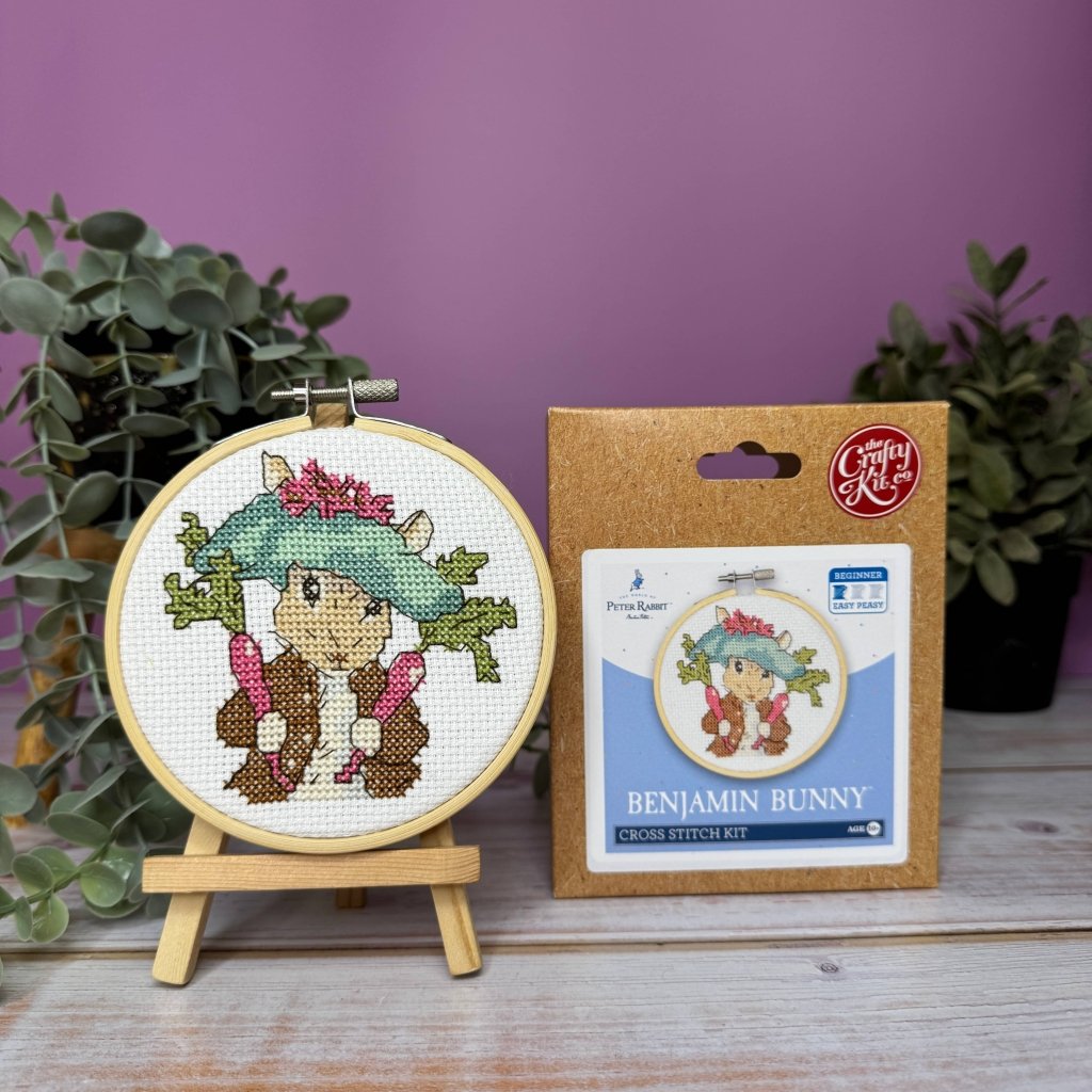 Mini Cross Stitch Kit: Benjamin Bunny - Tales for Tadpoles