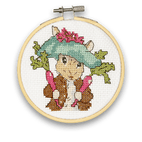 Mini Cross Stitch Kit: Benjamin Bunny - Tales for Tadpoles