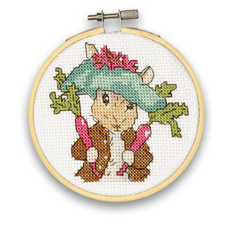 Mini Cross Stitch Kit: Benjamin Bunny - Tales for Tadpoles