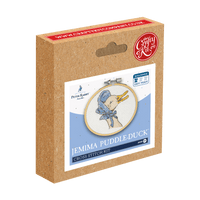 Mini Cross Stitch Kit: Jemima Puddleduck - Tales for Tadpoles